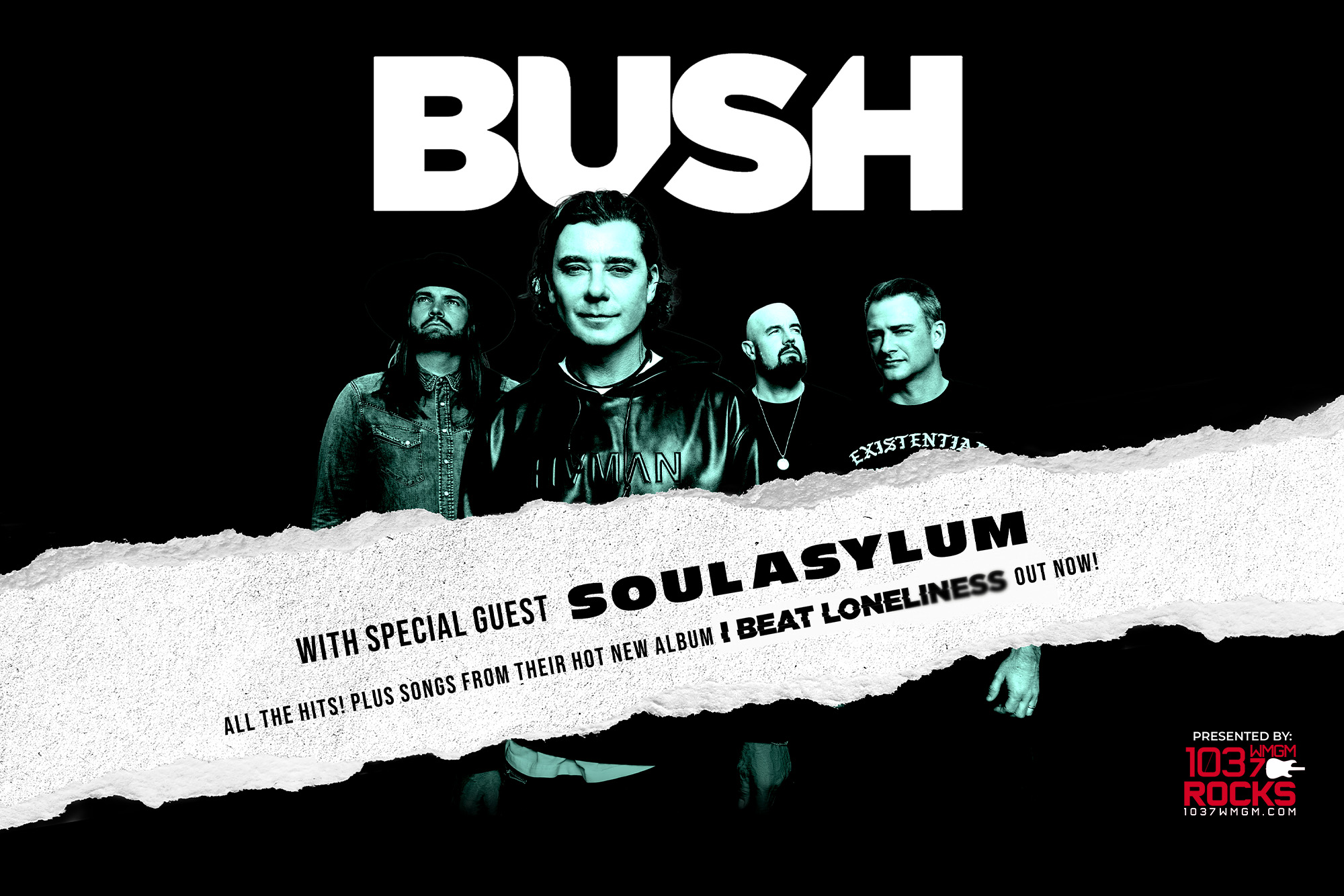 Bush with Soul Asylum Sat, 12/13/2025 - 19:30 | Sat, 12/13
