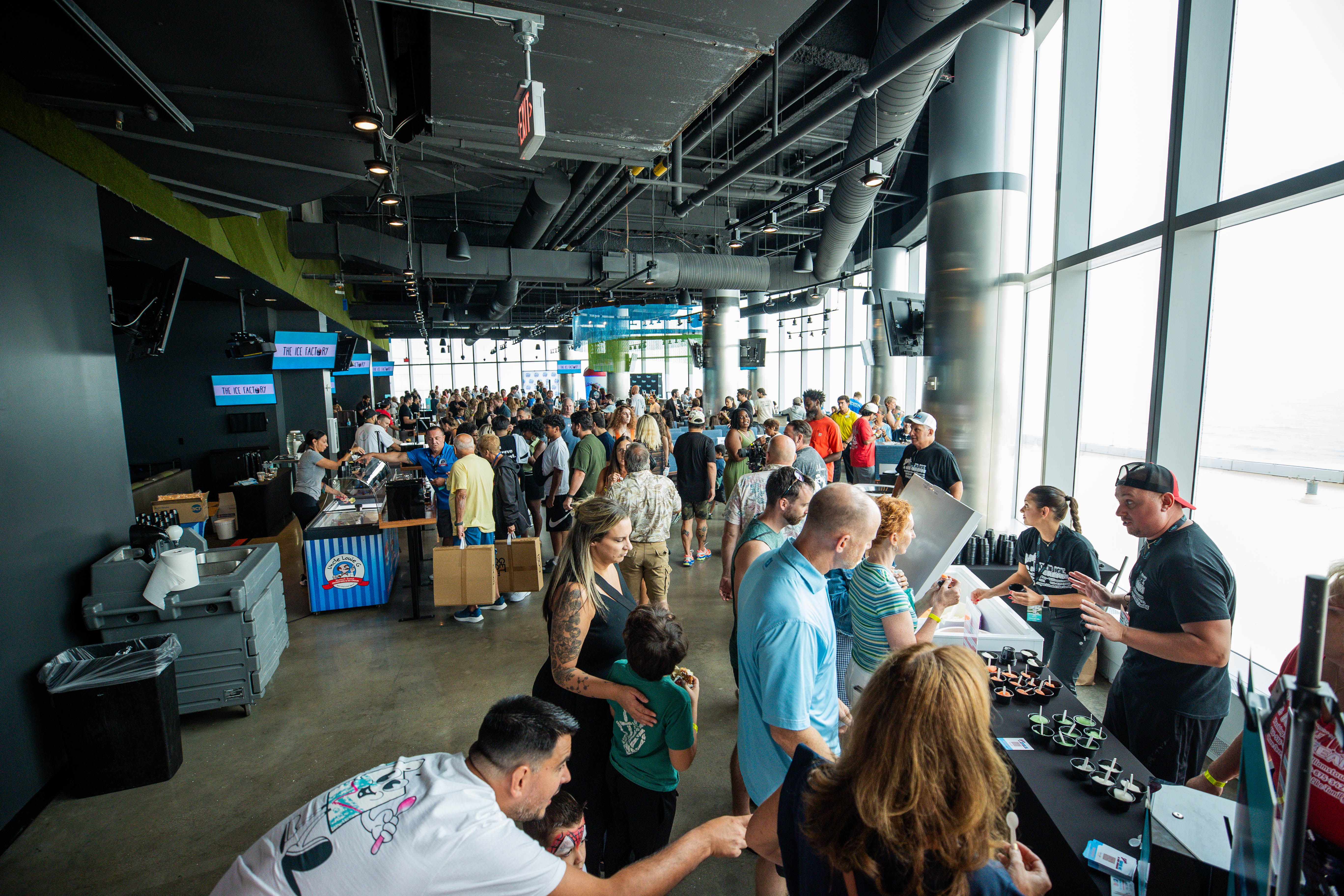 water ice festival at topgolf swing suite in ocean casino resort