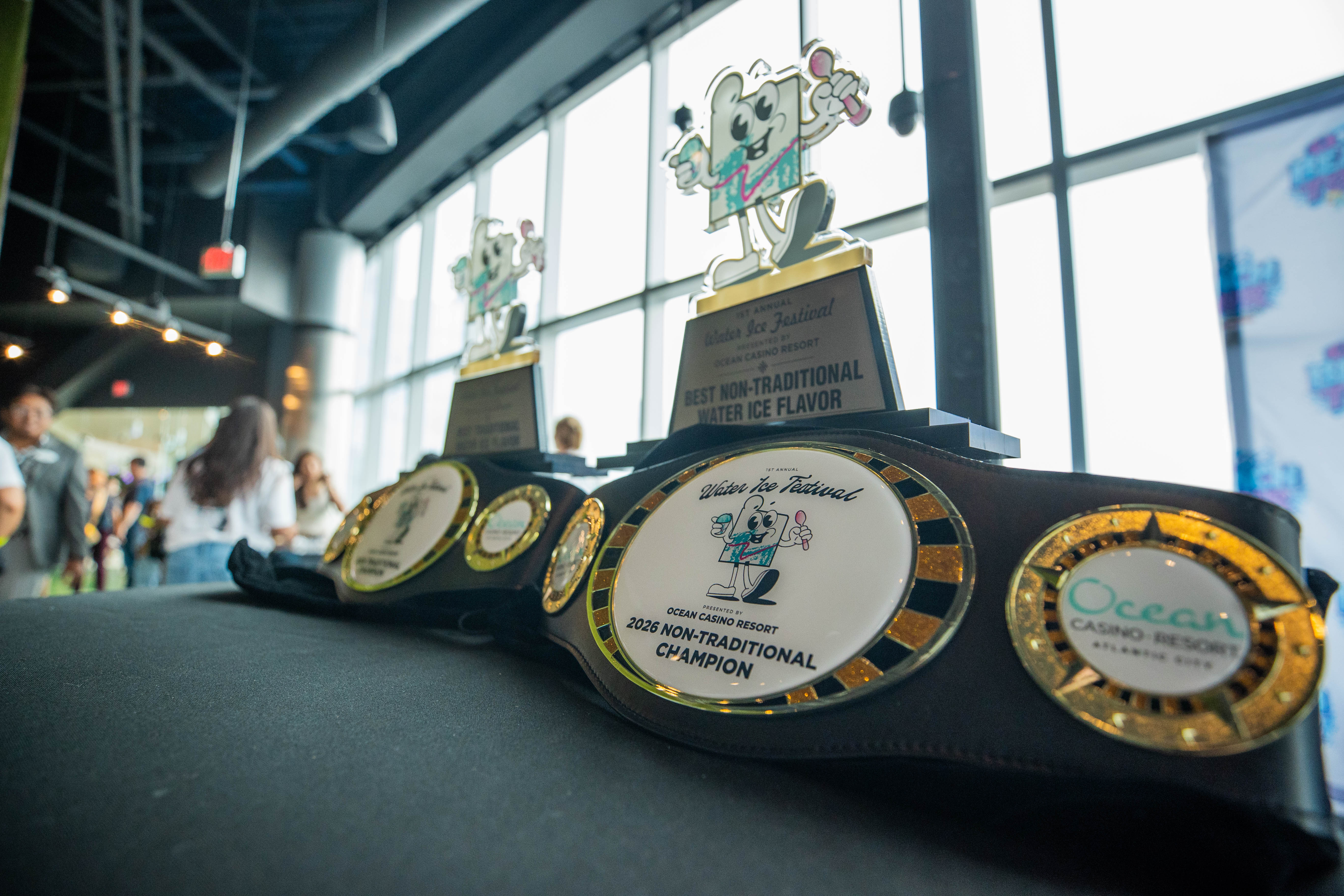 water ice festival trophies 