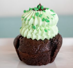 St Patrick's Day Cupcake