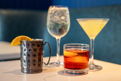 Craft cocktails and martinis at Ocean Casino Resort bars and lounges in Atlantic City