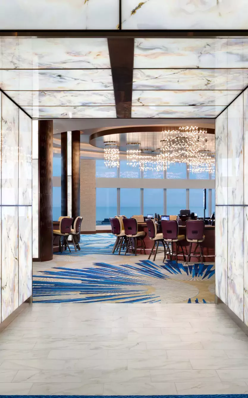 Ocean Casino high limit entrance