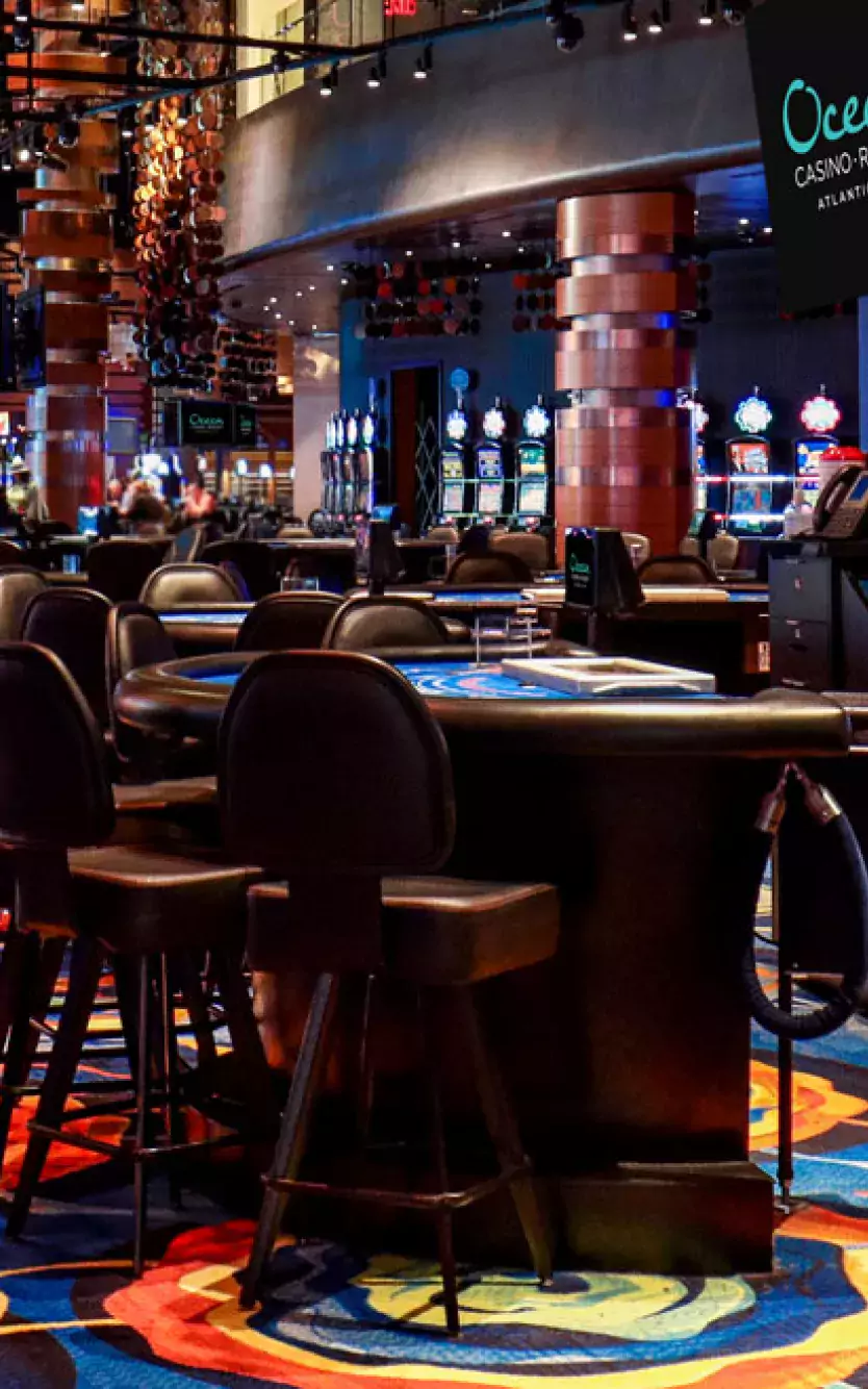 Ocean Casino floor