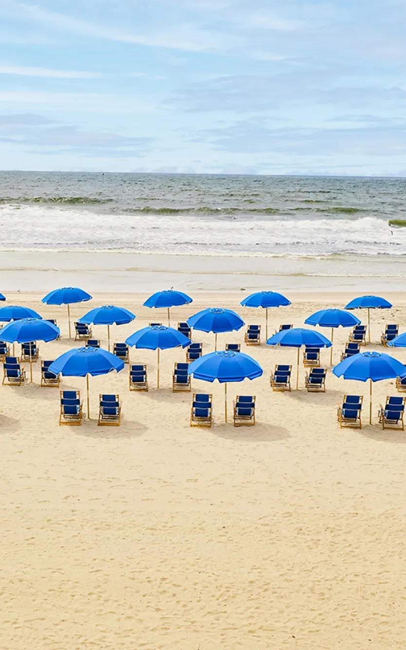 Ocean Casino Beach Front with Day beds