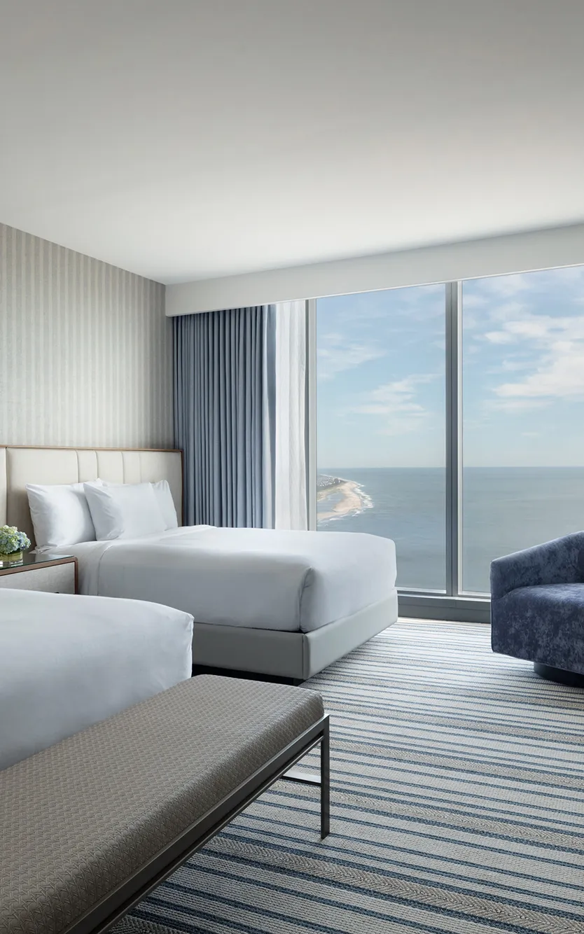 Contemporary Blu Queen Room