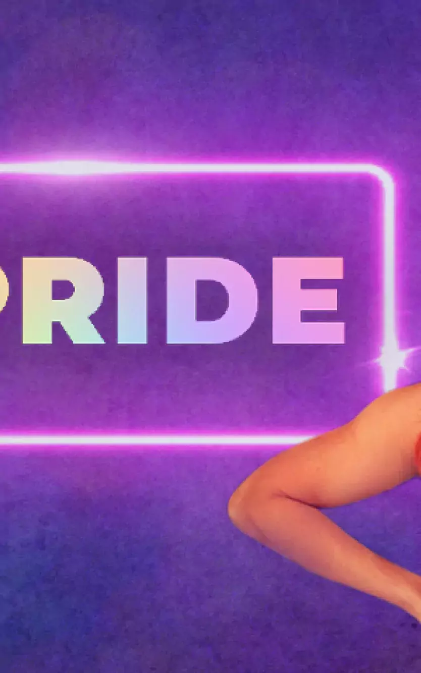 two drag queens and the text "Ocean Pride" 
