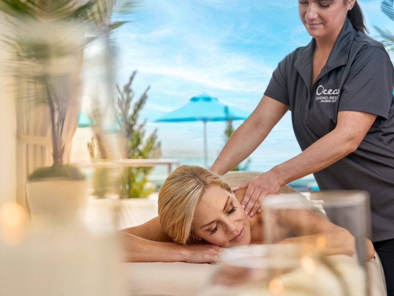 Ocean Casino Resort Cabanas Massage