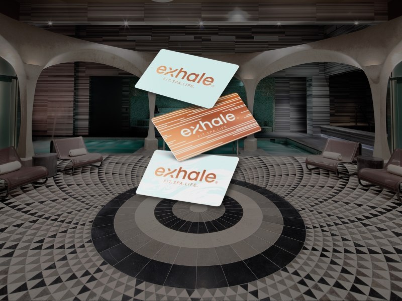 Exhale Spa Cyber Sale Atlantic City Giftcard