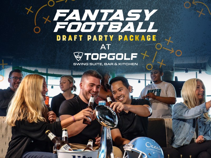 fantasy football draft party packages topgolf swing suite