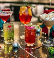 Jingle Bell Bar Cocktails Ocean Casino Resort