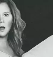 Amy Schumer image in black and white