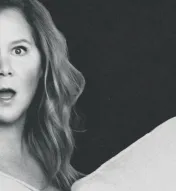 Amy Schumer image in black and white