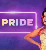 two drag queens and the text "Ocean Pride"