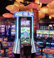 Ocean Casino Resort casino floor with slot machines