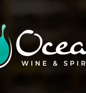 Graphic saying "Ocean Wine &amp; Spirits"