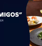 Event graphic with text saying "Villains, Saints &amp; Amigos"