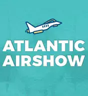airplane graphic with text saying "2020 Atlantic City Airshow"