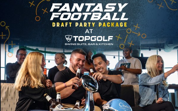 fantasy football draft party packages topgolf swing suite
