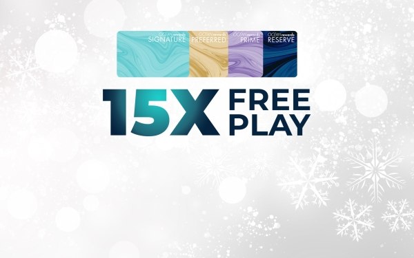 15x free play ocean casino resort