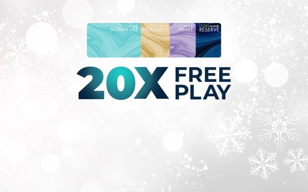 20x free play ocean casino resort