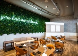 Interior of Harper’s at Ocean Casino Resort, a stylish Atlantic City dining spot perfect for Thanksgiving weekend brunch.