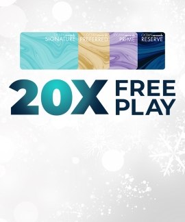20x free play ocean casino resort