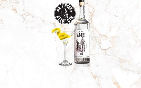 alibi gin bottled 