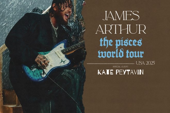 james arthur ovation hall