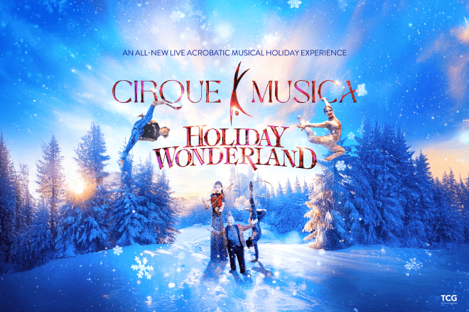 cirque musica holiday wonderland ovation hall 