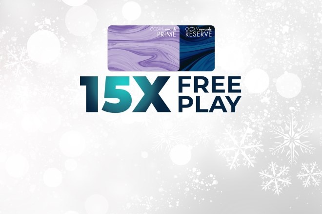 15x free play ocean casino resort