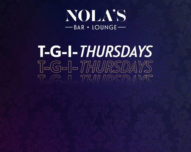 TGI Thursdays at Nola's