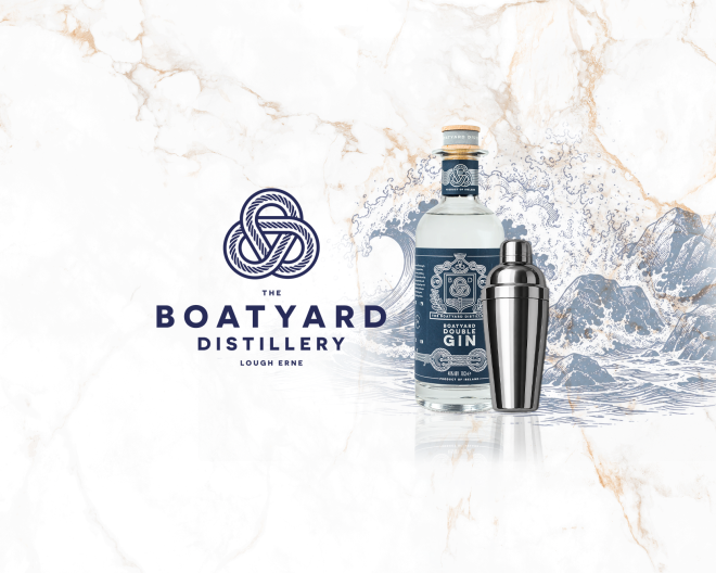 boatyard gin bottled 